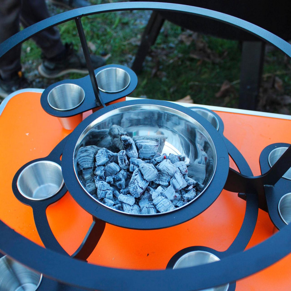 Садж SHOP-PAN с соусницами и рюмками SP01429