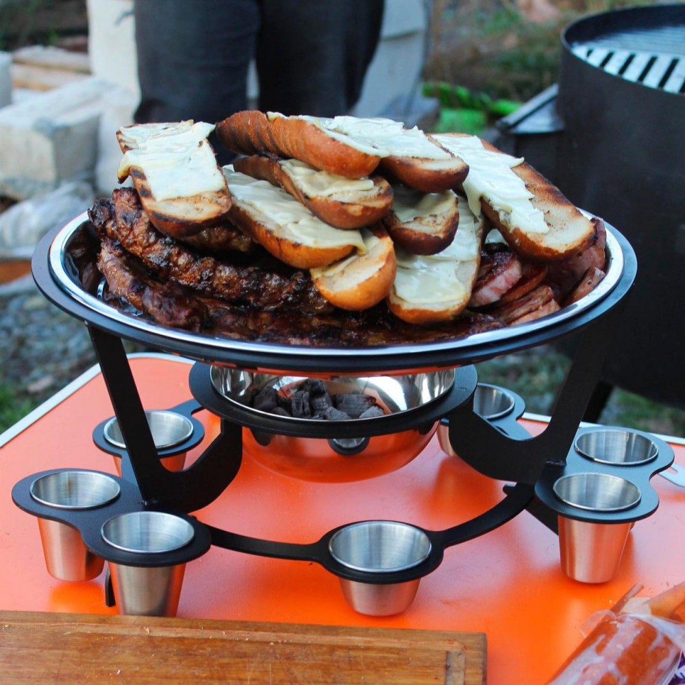 Садж SHOP-PAN с соусницами и рюмками SP01429