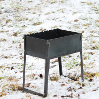 Мангал-кейс "ШАРК" на 6 шампурав/розкладний жаровня гриль