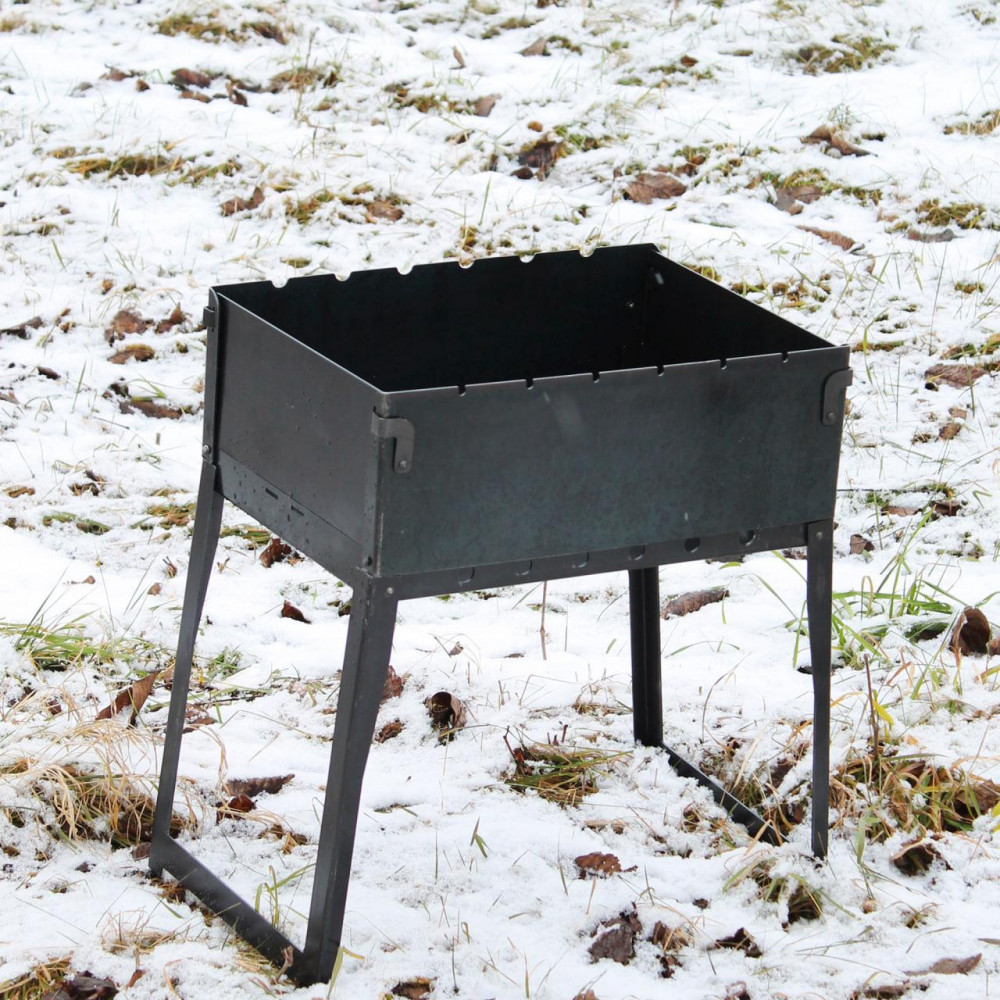 Мангал-кейс "ШАРК" на 6 шампурав/розкладний жаровня гриль SP14254