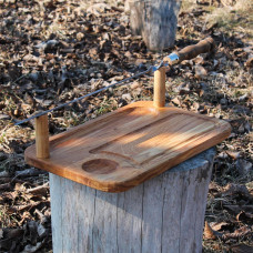 Менажниця для подачі шашлику з підставкою для шампура