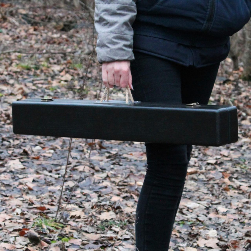 Набір для гриля та барбекю "Карпатський" у дерев'яному кейсі SP19594