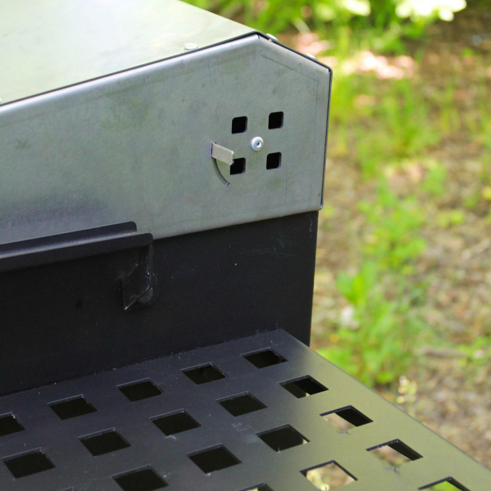 Мангал розбірний Степ, з кришкою з нержавійки на 8 шампурів SP23479