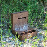 Наливатор алкогольный для виски на 4 рюмки