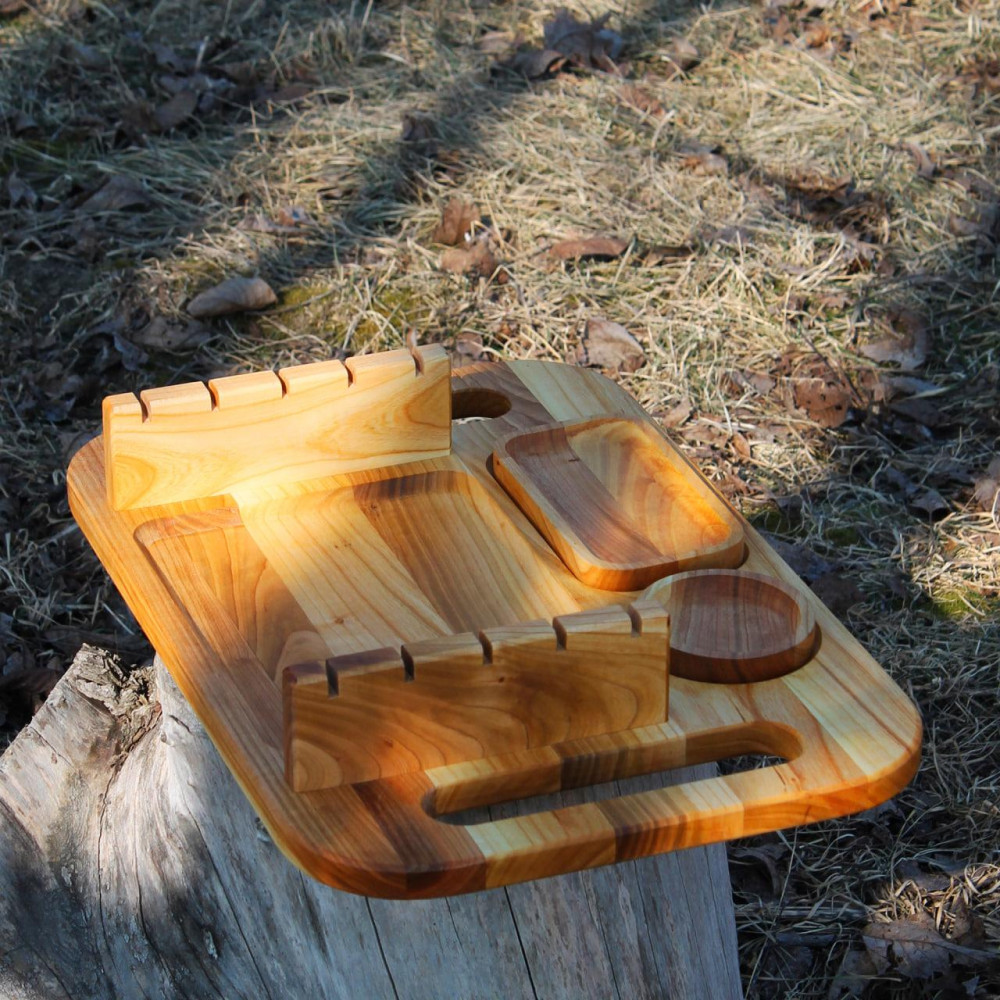 Менажниця 2 в 1 з підставкою під шампурі SP72296