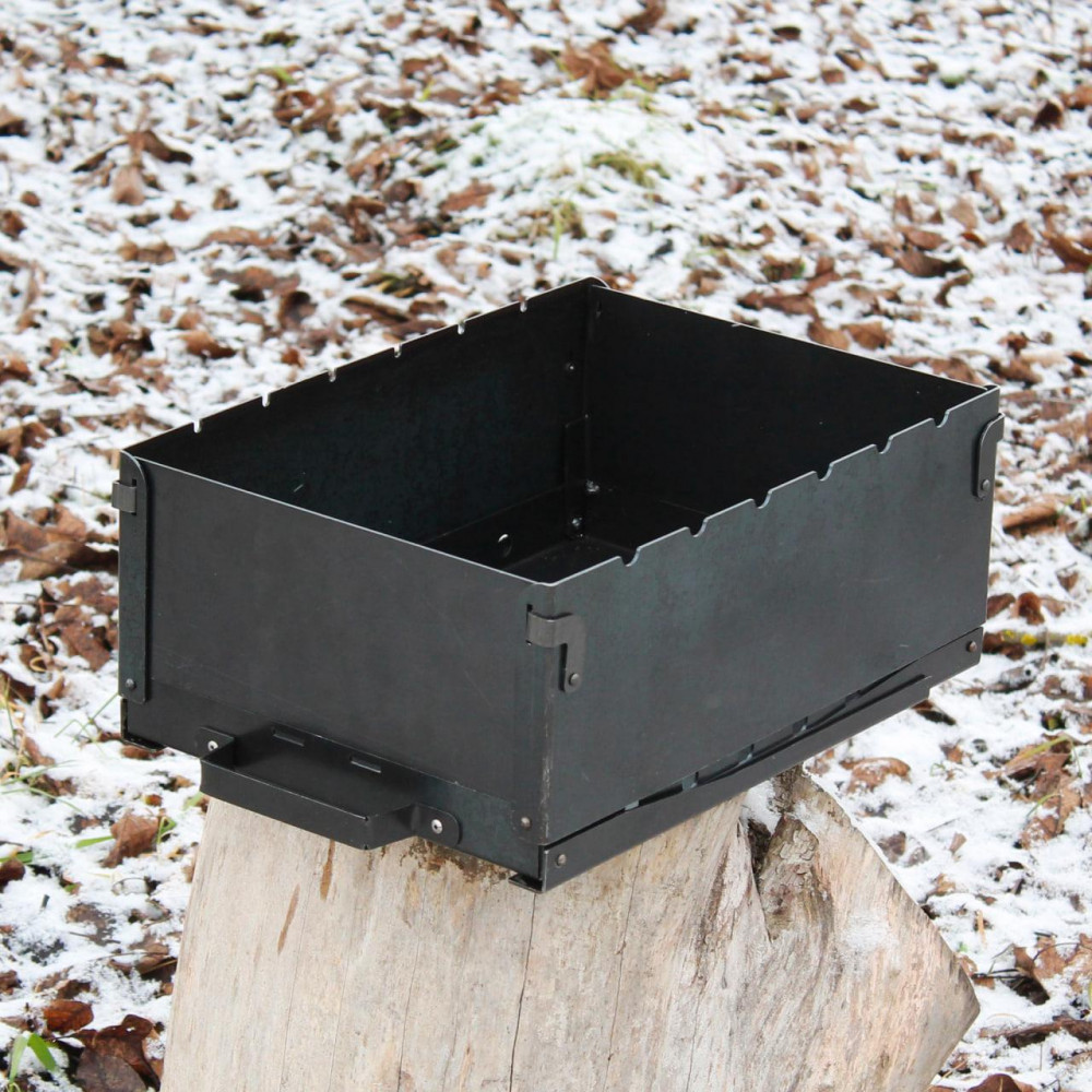 Мангал-кейс "ШАРК" на 8 шампурав/розкладний жаровня гриль SP82517