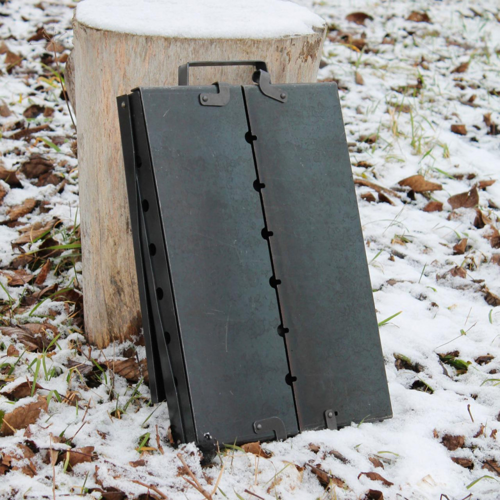 Мангал-кейс "ШАРК" на 8 шампурав/розкладний жаровня гриль SP82517