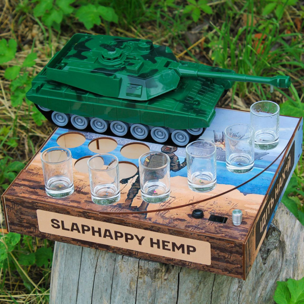 Наливатор ТАНК на 6 чарок (УФ друк) New! SP86795