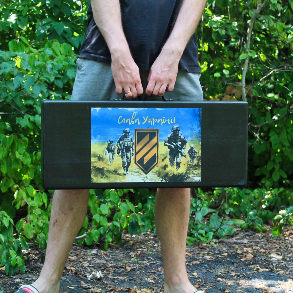 Набір для гриля та барбекю "Традиційний" у дерев'яному кейсі SP86939