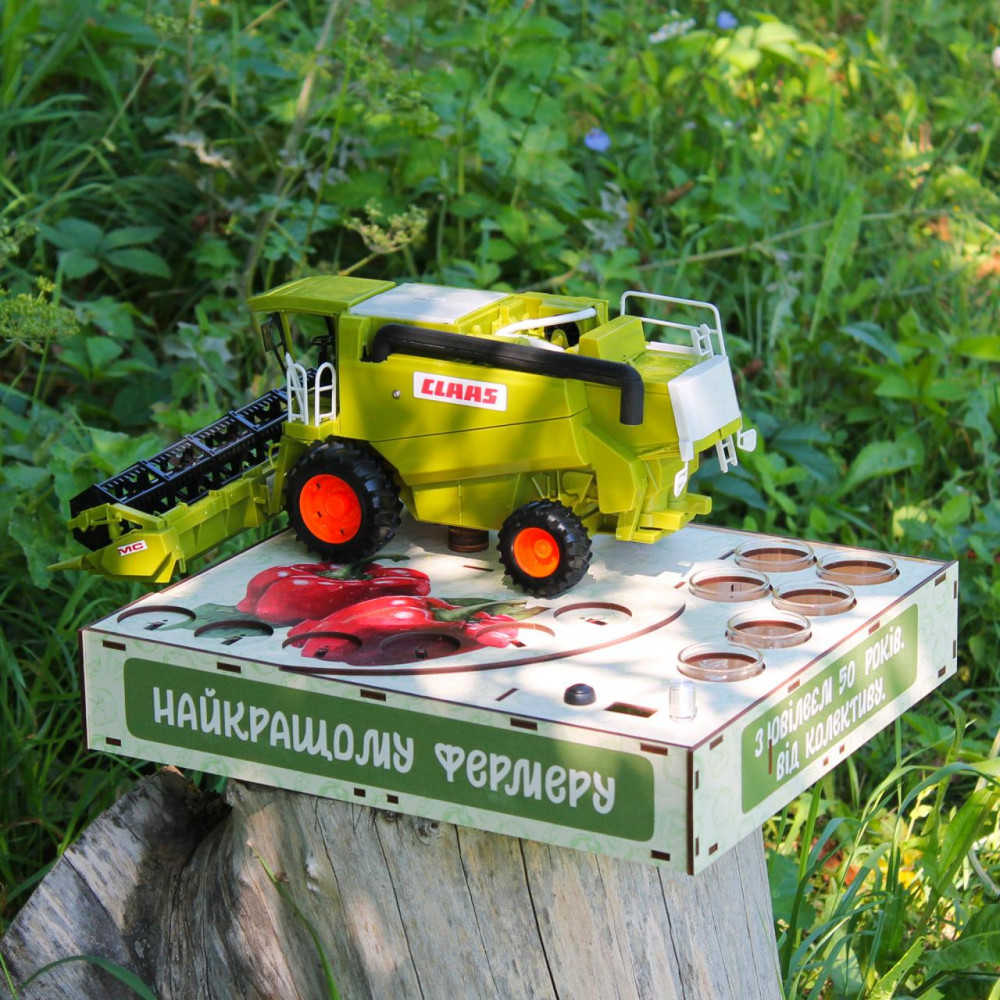 Наливатор Комбайн на 6 чарок з друком Claas SP93195
