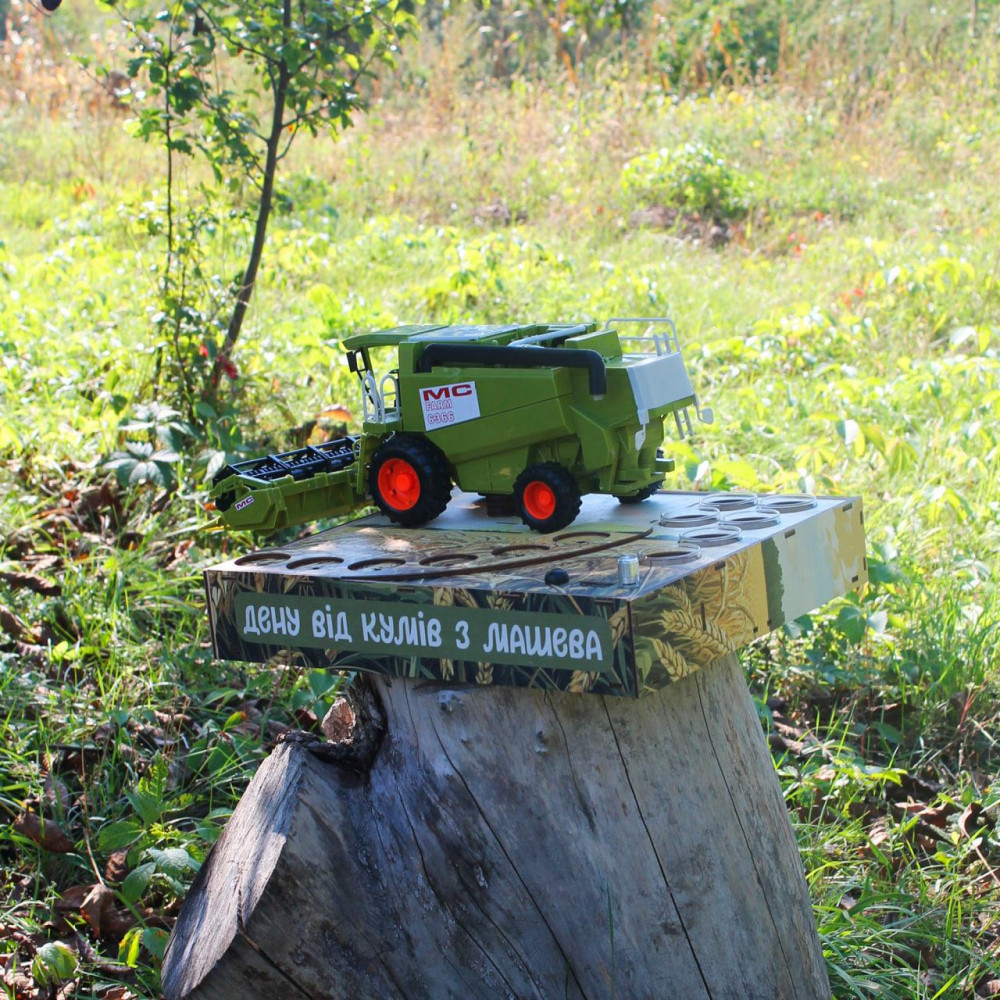 Наливатор Комбайн на 6 чарок з друком SP93195