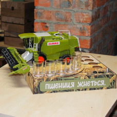 Наливатор Комбайн на 6 чарок з друком