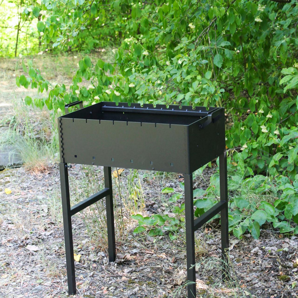 Мангал разборной Квадрат на 8 шампуров SP95615