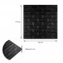 3D панель самоклеюча 700х770х5мм цегла Чорний (019-5) SW-00000151 SW-00000151