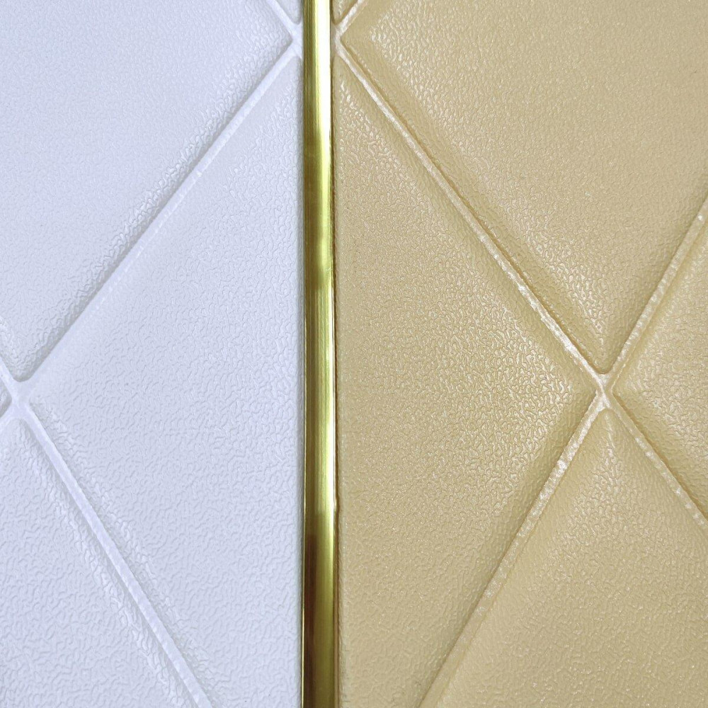 T-подібний молдинг 3000х12х4мм Золото SW-00001151 SW-00001151