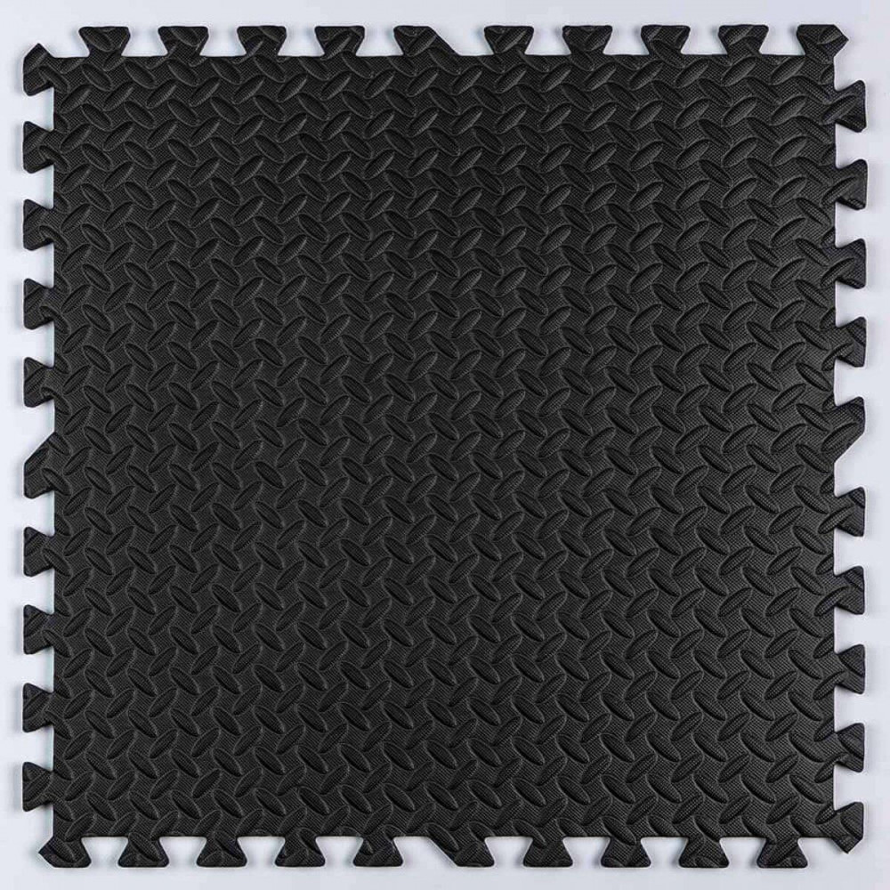 Підлога пазл - модульне покриття для підлоги 600x600x10мм Чорне (МР15) SW-00001169 SW-00001169