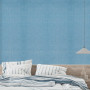 Самоклеючі шпалери 2800х500х1,5мм Блакитний з білим YM-03 BLUE WHITE SW-00001326 SW-00001326
