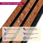 Рейка декоративна PS 2900х115х12мм Каштановий SW-00001743 SW-00001743