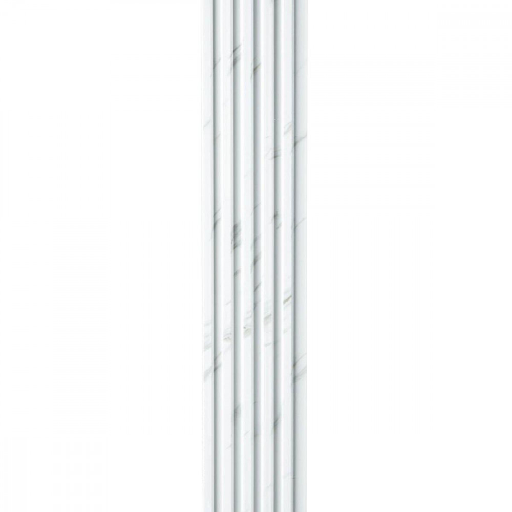 Рейка декоративна PS 2900х115х12мм Білий мармур SW-00002134 SW-00002134