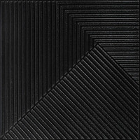 Панель стеновая 3D 500х500х5мм Бамбук Чёрный SW-00002881