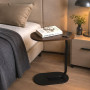 Столик приставний овальний 45х28х59см Walnut wood SW-00003367 SW-00003367