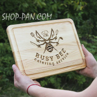 Кухонна дошка з гравіруванням BUSY BEE
