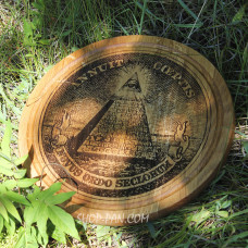 Кухонна дошка з гравіруванням - Всевидящее око