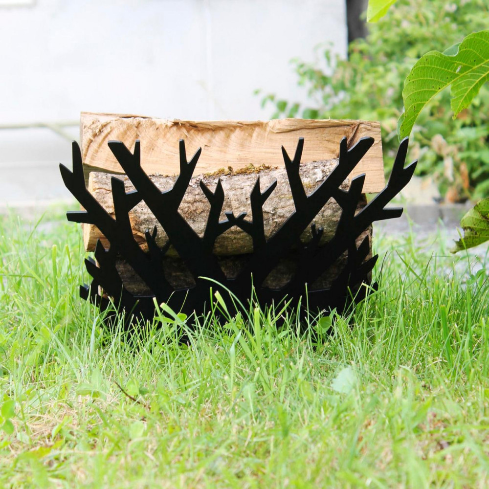 Декоративний тримач для дров / Стійка для зберігання дров fl13458