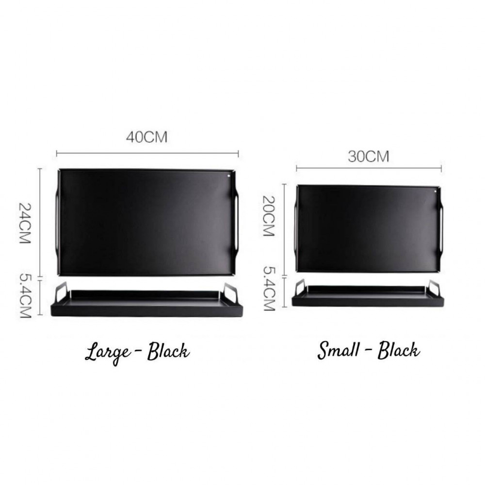 Кухонна сервірувальна таця 40x24 см fl97651