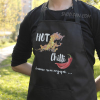 Фартух з вашим принтом HOT CHILLI