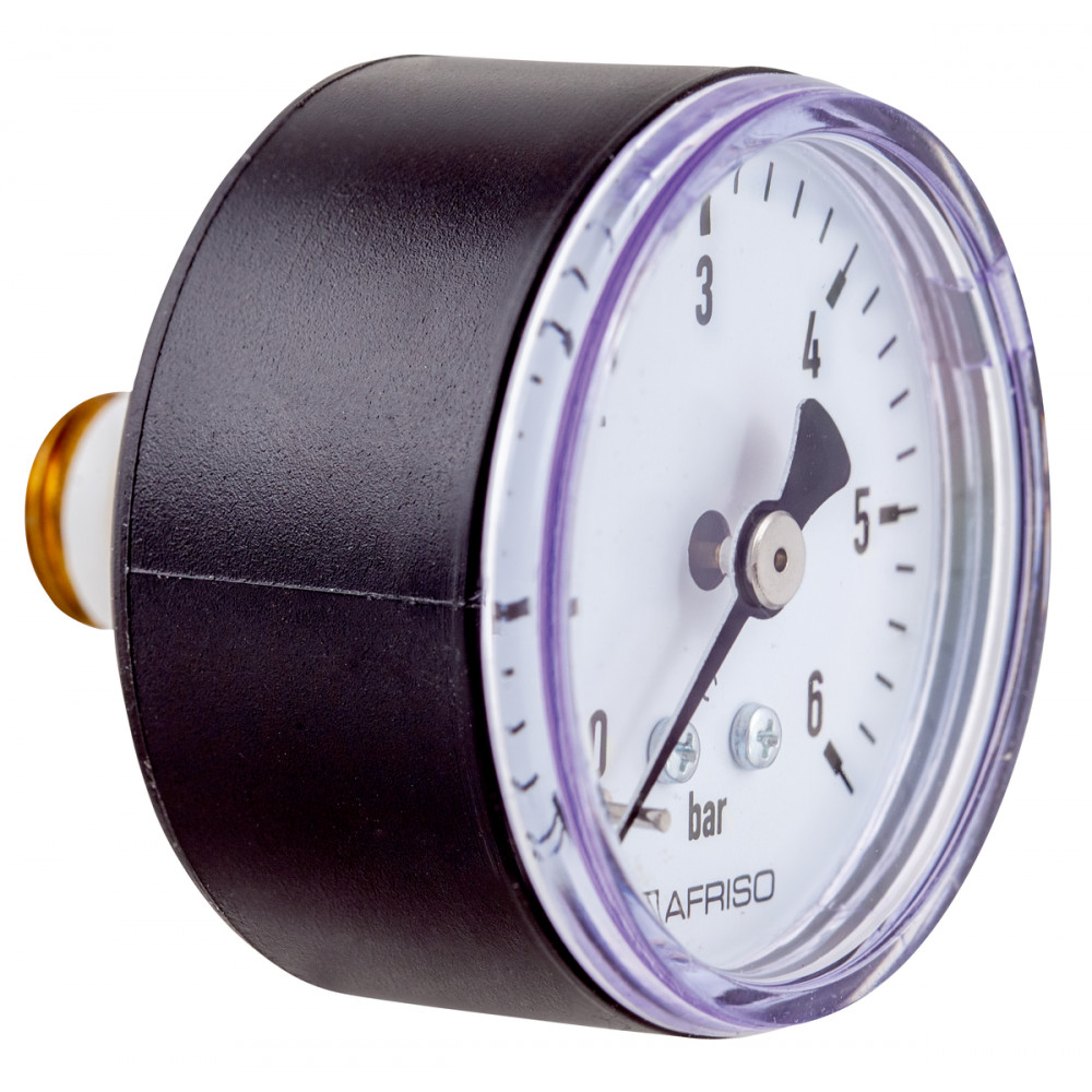 63537 манометр RF 63 0-4 бар 1/4" акс. 63537