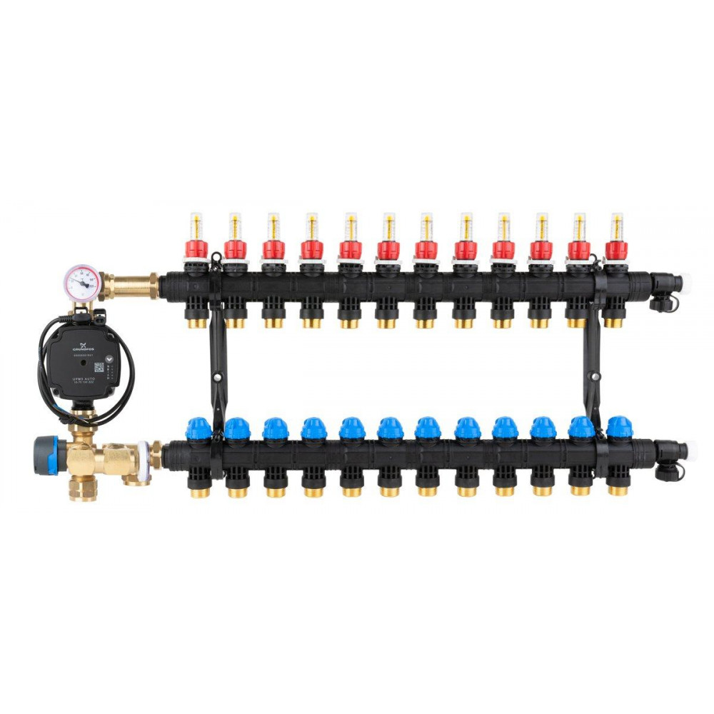 9055100 Змішувальний Модуль BRU для теплої підлоги з клапаном АRV ProClick 9055100