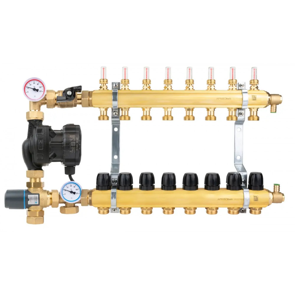 9050120 Змішувальний Модуль BTU 501 AP для тепл.підлoги з клапаном АТМ561, насос AFRISO APH 15-7/130 9050120