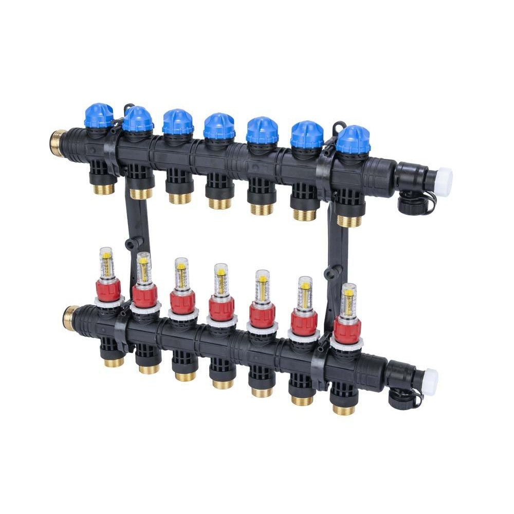 81267 Колектор ProCalida EF1 K 7 контурів, G1", 0,2-1,6 л/хв 81267