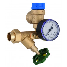 77976 Група безпеки до бойлеру DN15 10бар паяне з'єднання Ø 18 мм