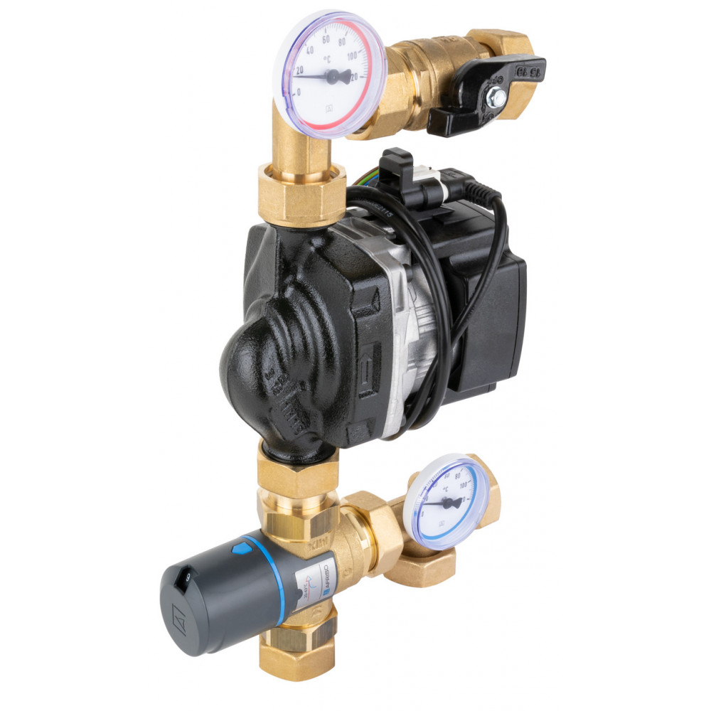 9050110 Змішувальний Модуль BTU 501 для теплої підлоги з клапаном АТМ, насос Grundfos UPM3 Auto 9050110