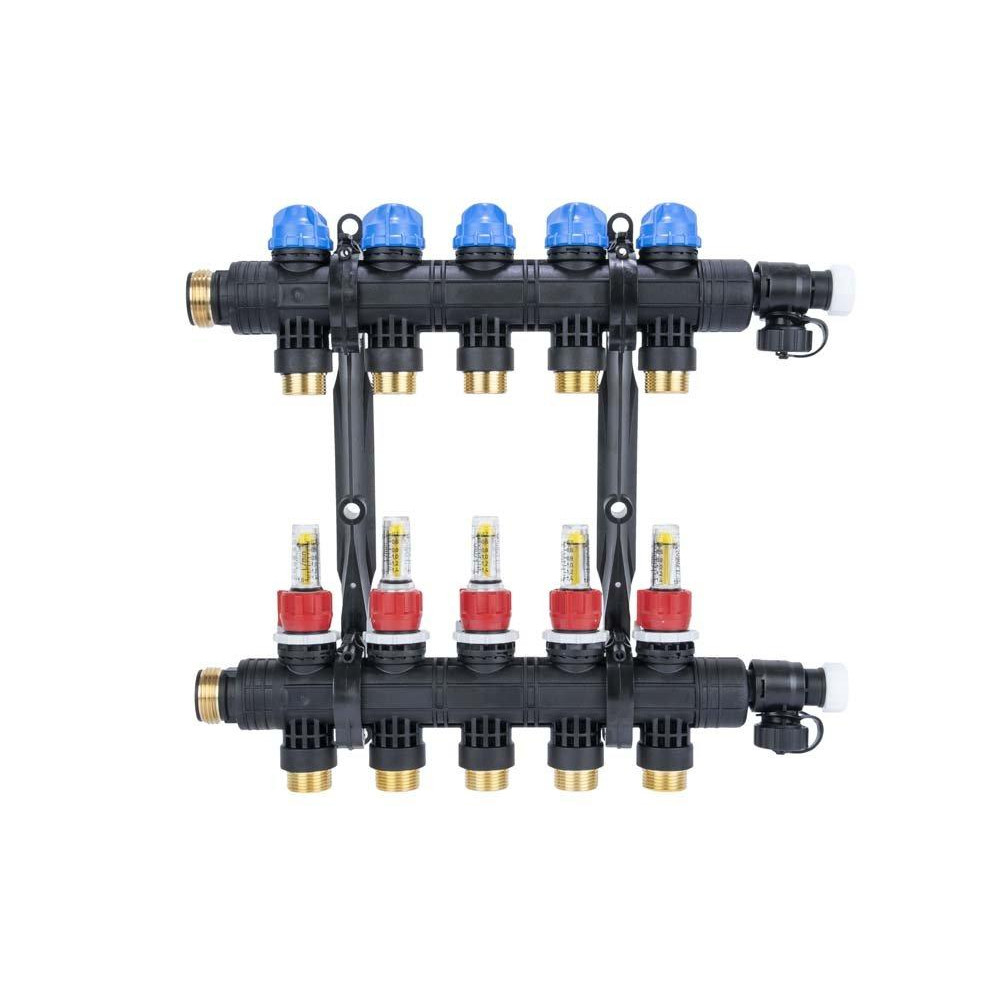 81265 Колектор ProCalida EF1 K 5 контурів, G1", 0,2-1,6 л/хв 81265