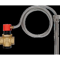 4241500 Клапан для захисту твердопаливних котлів від перегріву TAS G3/4", капілляр 1,3м