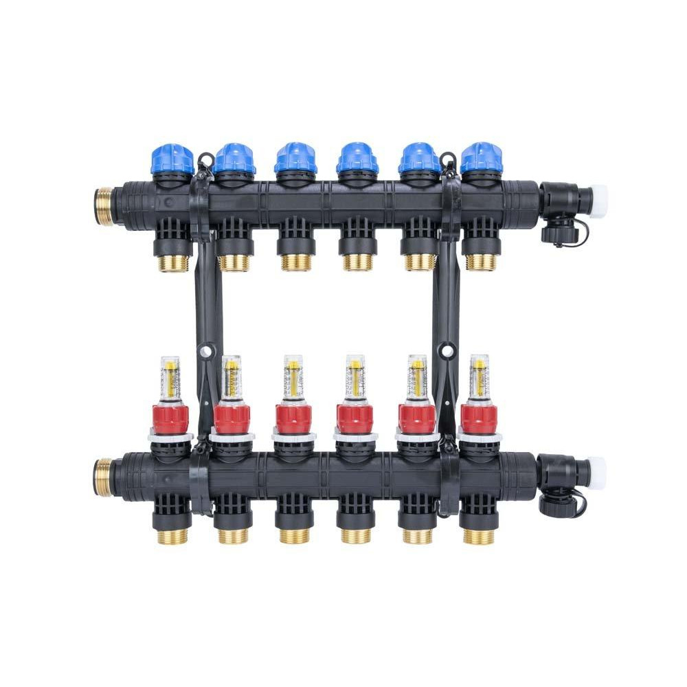 81266 Колектор ProCalida EF1 K 6 контурів, G1", 0,2-1,6 л/хв 81266