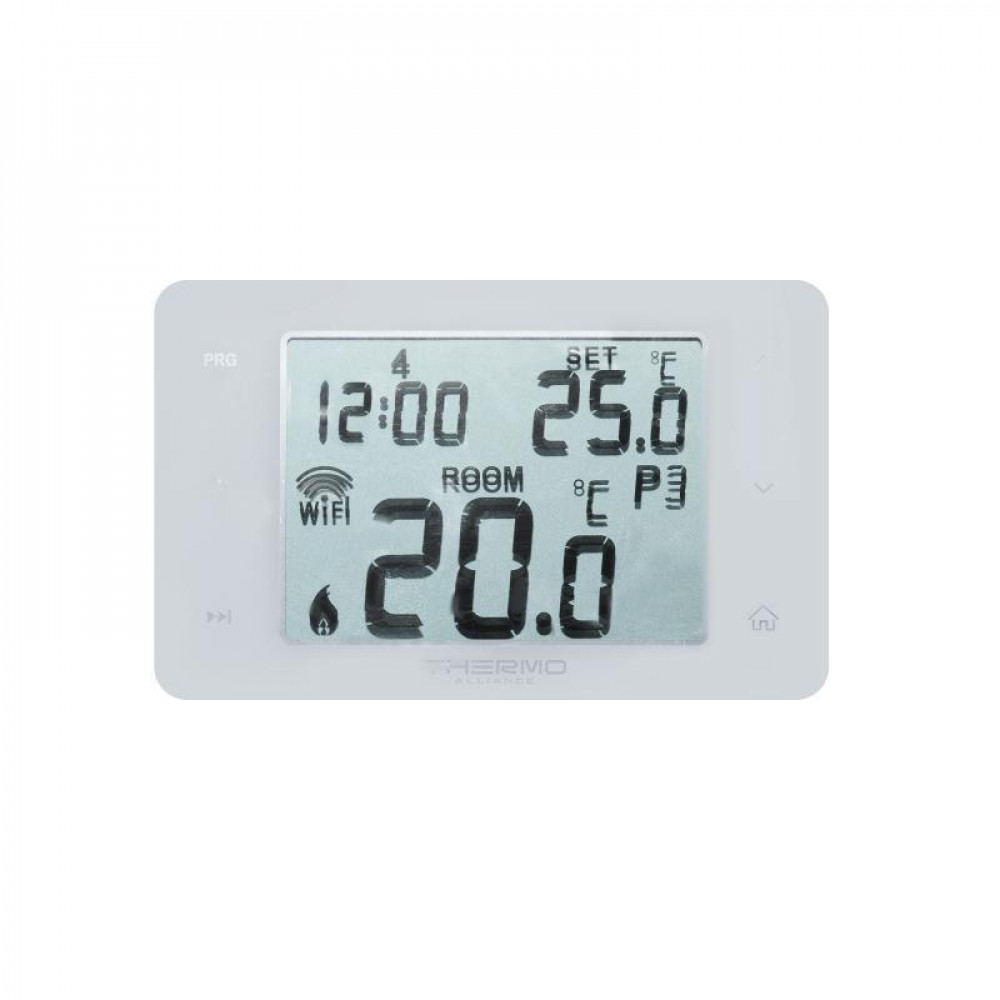 Тижневий програмований термостат Thermo Alliance ТА-2701WiFi сенсорний з WiFi SD00049329