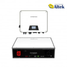 Гібридна сонячна електростанція Hypontech-5kW+Dyness-5.12kWh-LFP