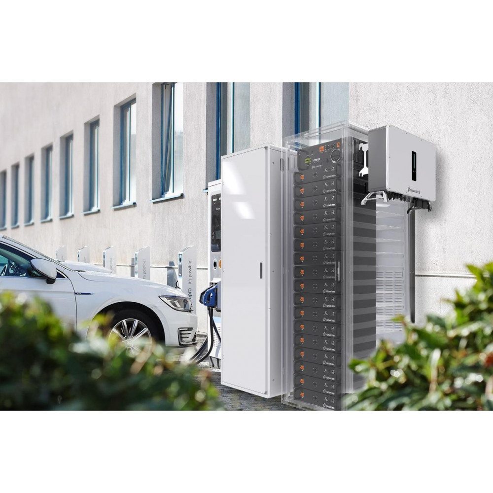 Сонячна гібридна комерційна станція Stromherz S-50K-3Р-40А-ESS-UA 23,04кВт (Базовий комплект АКБ) 2115829, 2115831, 2115830