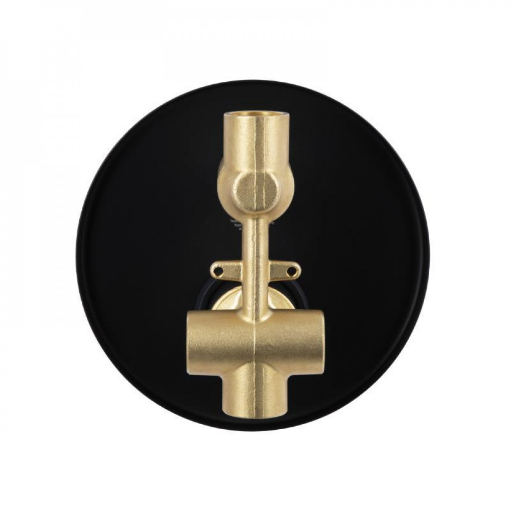 Душова система універсальна Qtap Scorpio прихованого монтажу на два споживача QTSCO113BLM45897 Black Matt SD00052021