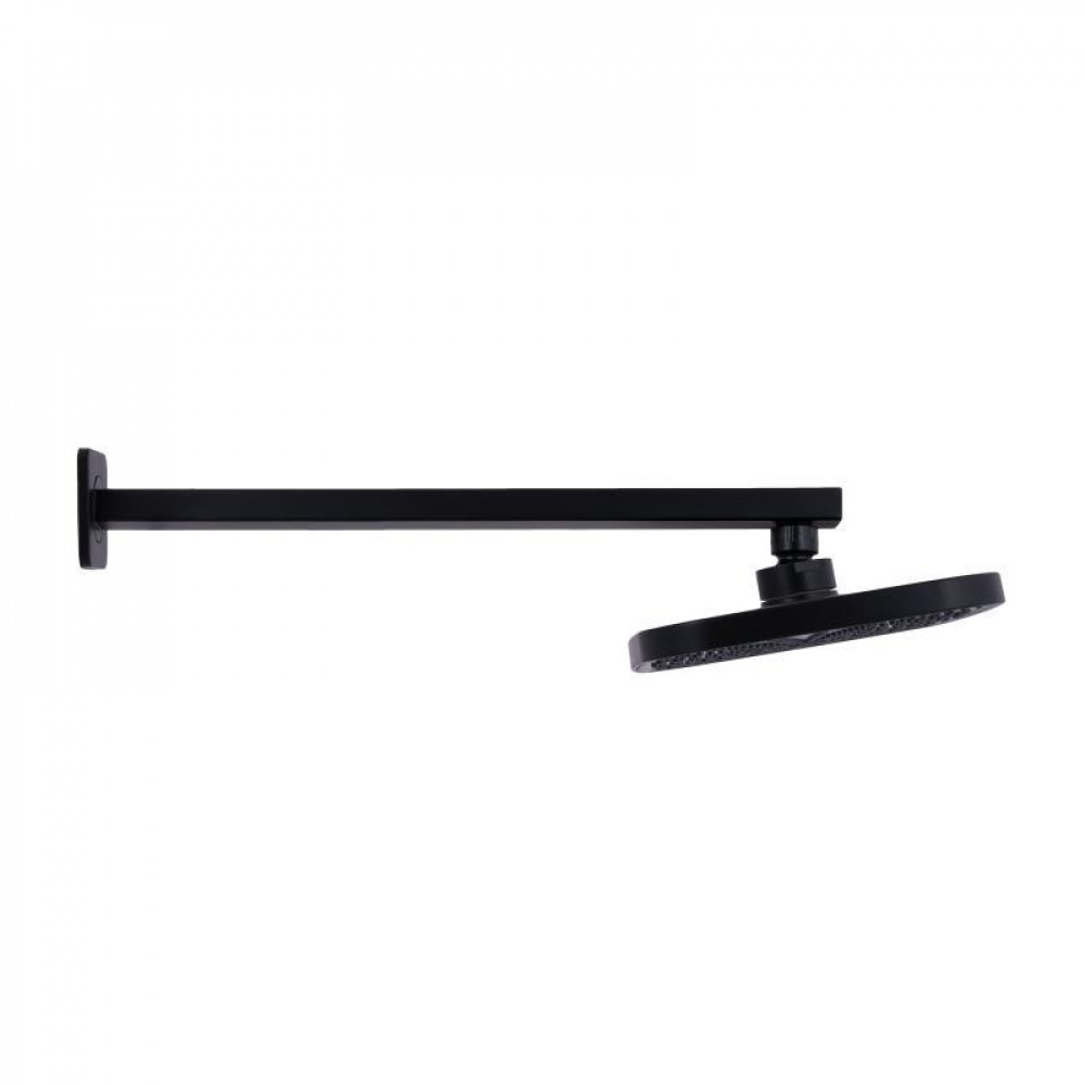 Душова система для душу Qtap Gemini прихованого монтажу на два споживачки QTGEM113BLM45697 Black Matt SD00051821