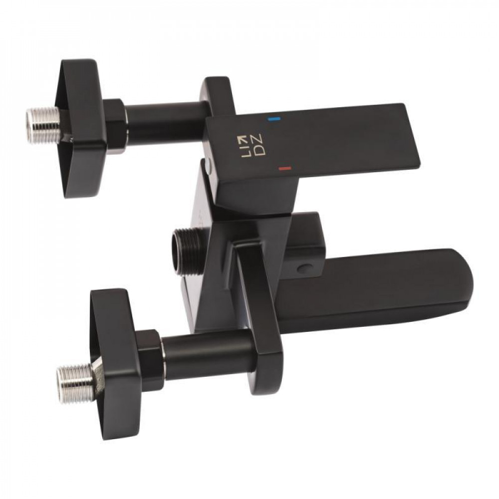 Душова система універсальна Lidz Kubis 1030 на три споживача (з виливом) (k35) LDKUB1030BLA35724 Black SD00041827