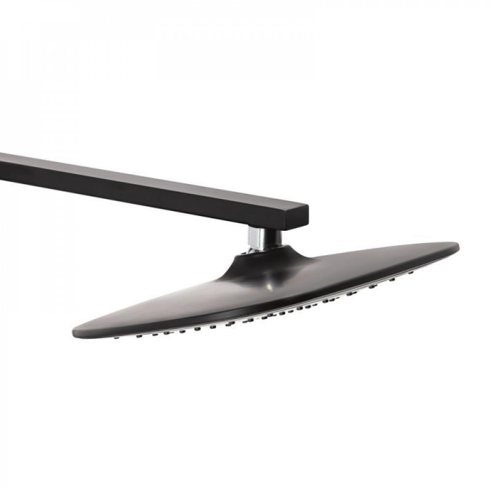 Душова система універсальна Lidz Kubis 1030 на три споживача (з виливом) (k35) LDKUB1030BLA35724 Black SD00041827