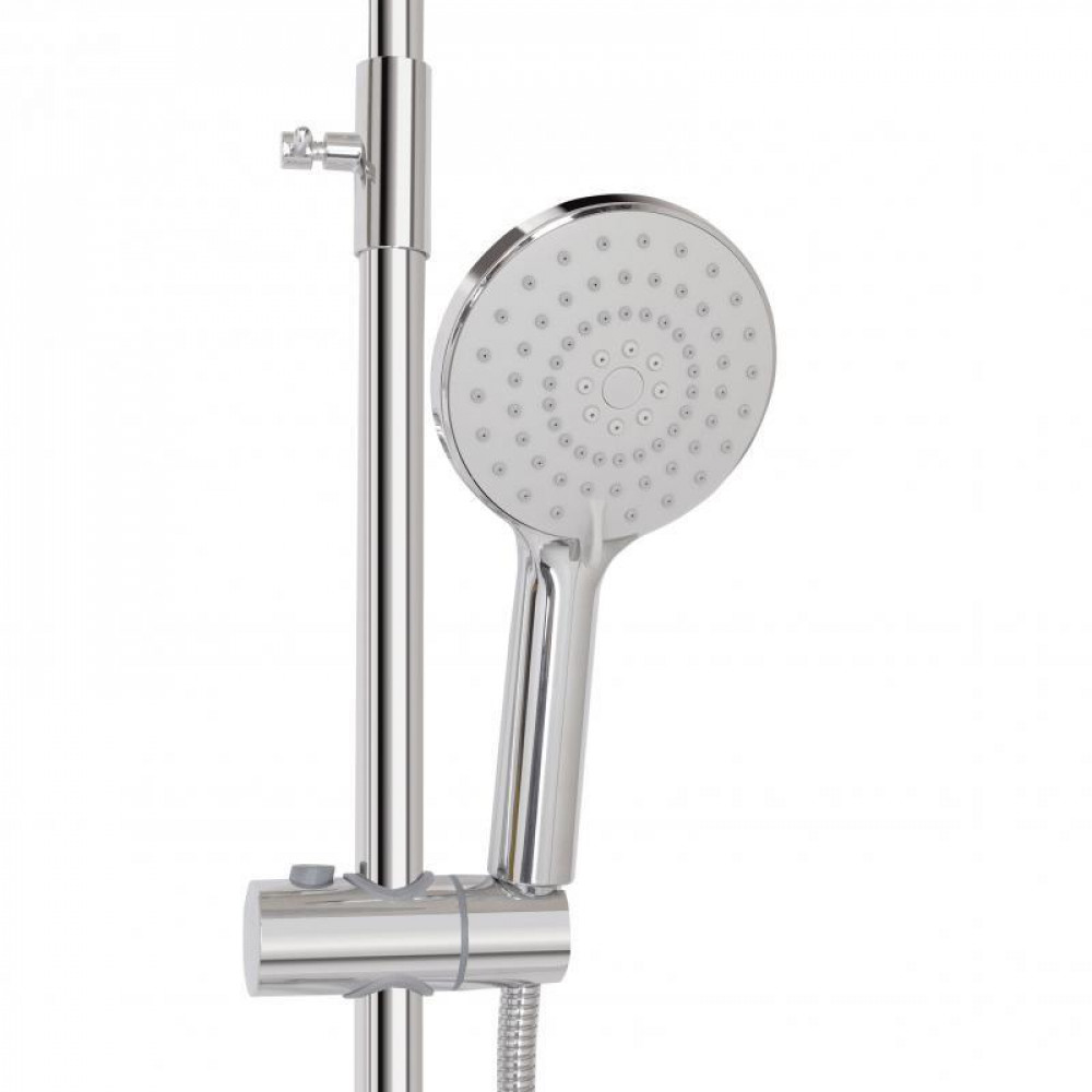 Душова система універсальна Lidz Latwa 1030 на три споживача (з виливом) (k35) LDLAT1030CRM45417 Chrome SD00051541