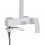 Душова система універсальна Qtap Swan Cascada на три споживача (з виливом) QTSWA111CRW45570 Chrome/White SD00051694