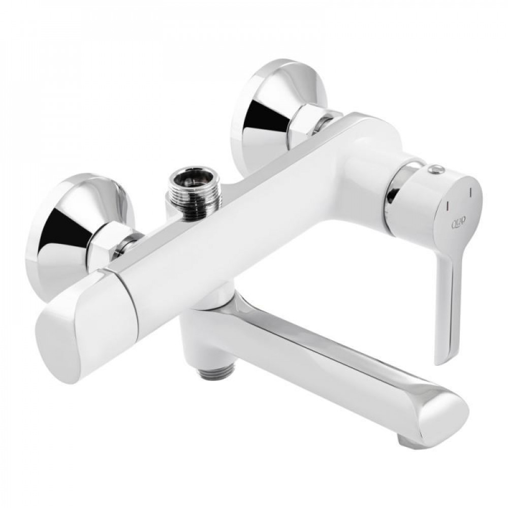 Душова система універсальна Qtap Grand на три споживача (з виливом) QTGRAWCR1004 Chrome/White SD00039614