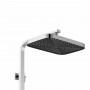 Душова система для кабіни Qtap Capricorn на три споживача (з виливом) 53103KNC Chrome SD00047514